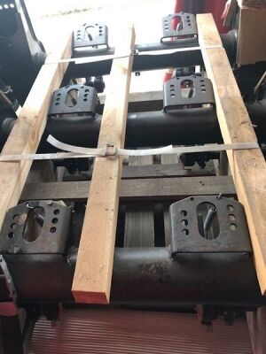 Trailer Set of 3 Unused SAF Drum Brake Axles - 12