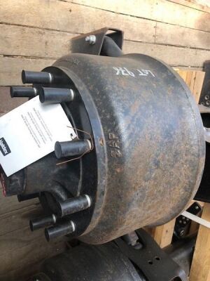 Trailer Set of 3 Unused SAF Drum Brake Axles - 7