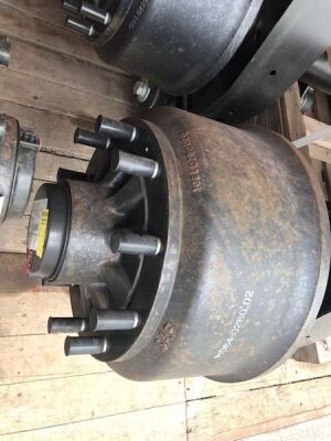 Trailer Set of 3 Unused SAF Drum Brake Axles - 8