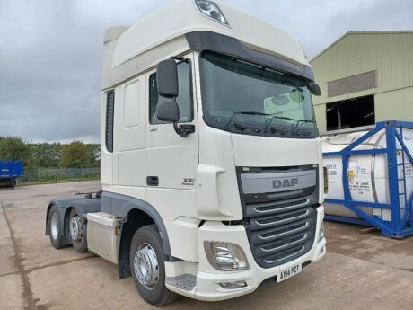 2014 DAF XF460 Euro 6 6x2 Midlift Tractor Unit