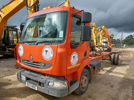 2013 Renault Midlum 4x2 Chassis Cab