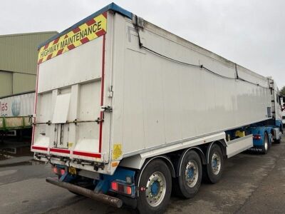 2018 Fruehauf Triaxle Alloy Body Tipping Trailer