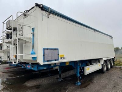 2015 Fruehauf Triaxle Alloy Body Tipping Trailer - 4