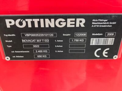 2009 Pottinger Novacat 307TED Mower Conditioner - 7