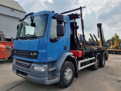 2011 DAF LF55 220 6x2 Midlift Telescopic Skip Loader