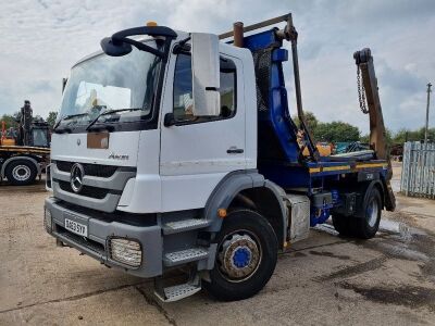 2013 Mercedes Axor 4x2 Telescopic Skip Loader