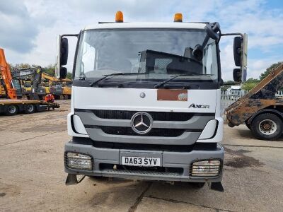 2013 Mercedes Axor 4x2 Telescopic Skip Loader - 2