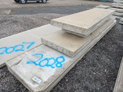 5x Concrete Panels - 2