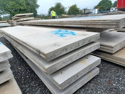 4x Concrete Panels