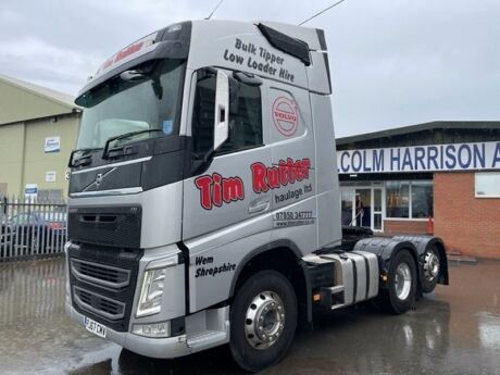 2018 Volvo FH500 Globetrotter 6x2 Rear Lift Tractor Unit