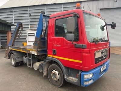 2013 MAN TGL 12-180 4x2 Skip Loader