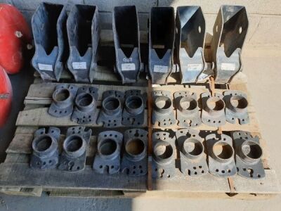 Pallet of Trailer Brackets - 2