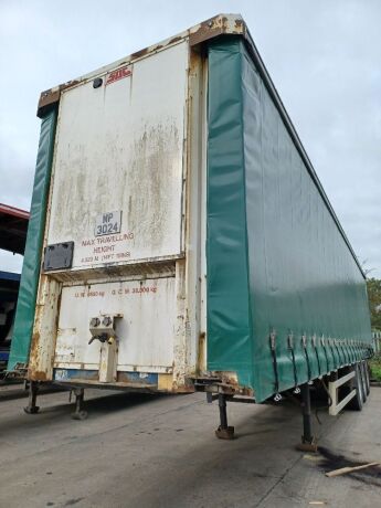 2006 SDC Triaxle Curtainside Trailer