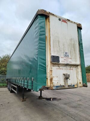 2006 SDC Triaxle Curtainside Trailer - 2