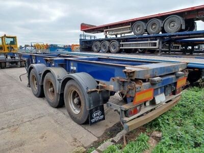 2010 Montracon Sliding Skeletal Trailer - 4