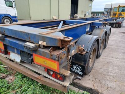 2010 Montracon Sliding Skeletal Trailer - 5