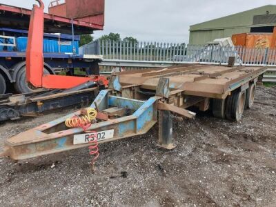 1993 Rymar Tandem Axle Drawbar Big Hook Bin Trailer - 2