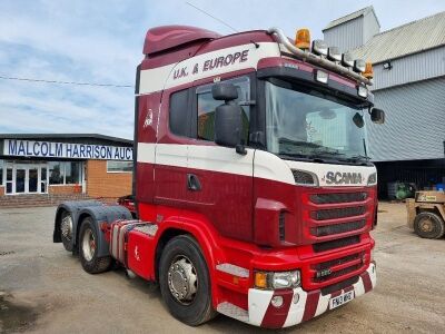 2012 Scania R560 V8 6x2 Rear Lift Tractor Unit  - 3