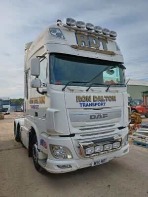 2015 DAF XF510 6x2 Midlift Superspace Tractor Unit