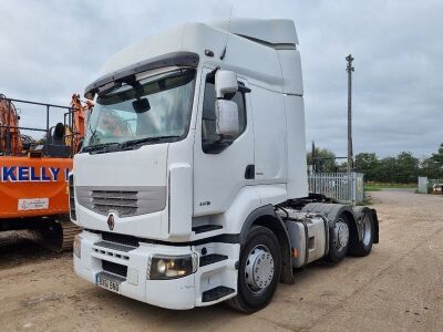 2011 Renault Premium 460 6x2 Midlift Tractor Unit 