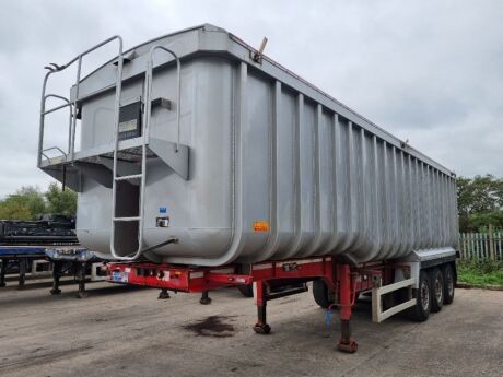 2014 Wilcox Triaxle Alloy Body Tipping Trailer