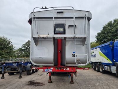 2014 Wilcox Triaxle Alloy Body Tipping Trailer - 2