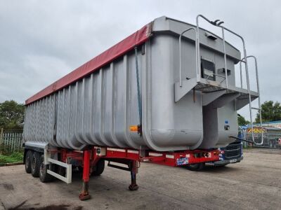 2014 Wilcox Triaxle Alloy Body Tipping Trailer - 3