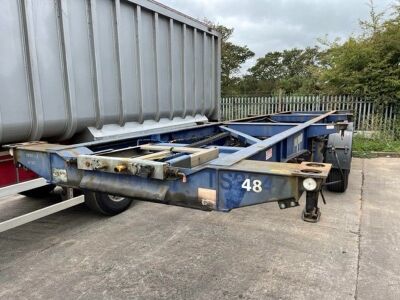 2010 Montracon Triaxle Sliding Skeletal Trailer - 2