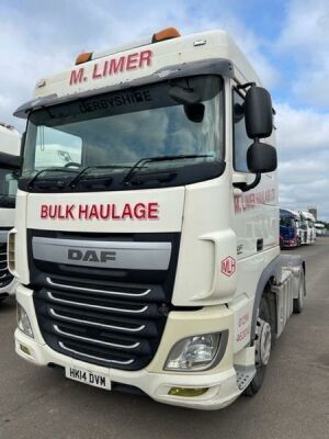 2014 DAF XF460 6x2 Mini Midlift Tractor Unit - 3