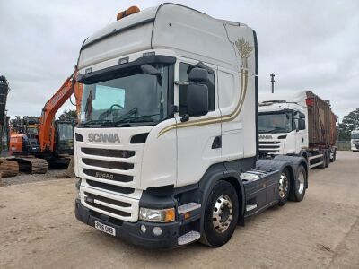 2016 Scania R450 Top Line 6x2 Midlift Tractor Unit - 2