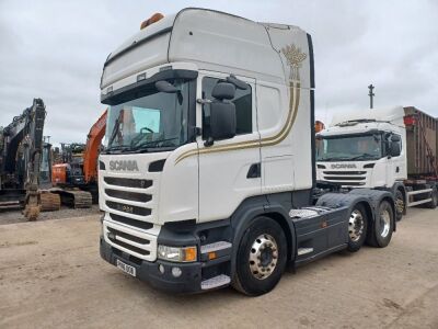 2016 Scania R450 Top Line 6x2 Midlift Tractor Unit - 10