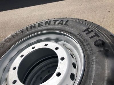 3 x Unused Continental 385 65 Tyres & Unused Rims - 3