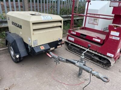 2015 Doosan 7/20 Drawbar 2 Tool Compressor