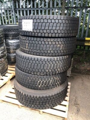 5 x Bridgestone 295 80 Tyres