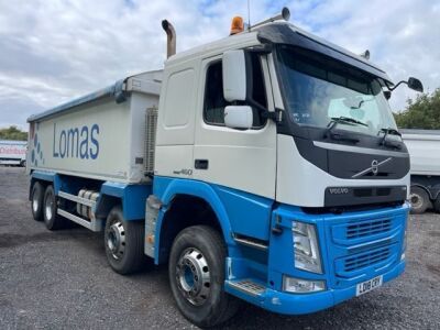 2018 Volvo FM460 8x4 Alloy Body Tipper