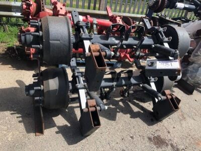 2 x BPW Drum Brake Axles