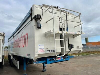 2018 Fruehauf Triaxle Alloy Body Tipping Trailer - 4