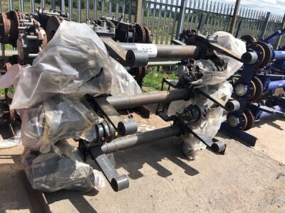 3 x ROR Disc Brake Axles