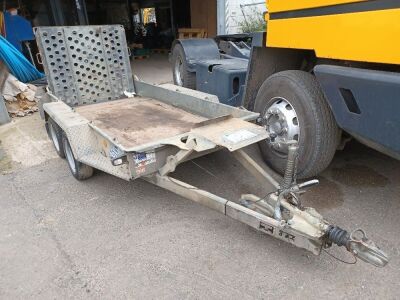 Ifor Willams Tandem Axle Drawbar Plant Trailer