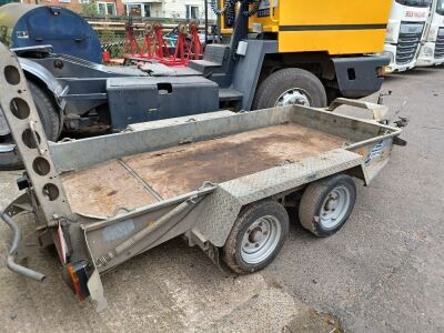 Ifor Willams Tandem Axle Drawbar Plant Trailer - 4