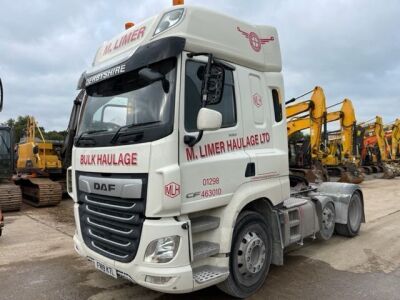 2019 DAF CF530 Super Space 6x2 Mini Midlift Tractor Unit