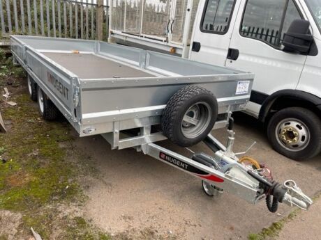 2022 Nugent Tandem Axle Dropside Drawbar Trailer