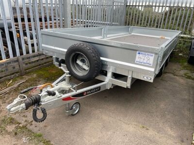 2022 Nugent Tandem Axle Dropside Drawbar Trailer - 2