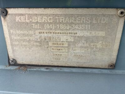 2013 Kelberg Triaxle Bath Tub Alloy Tipping Trailer - 4