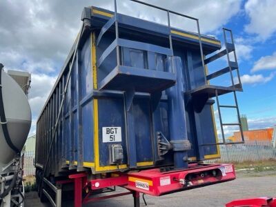 2018 Dennison Triaxle Scrap Spec Tipping Trailer - 4