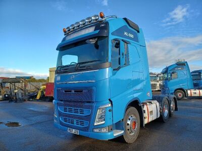 2017 Volvo FH500 XL Globetrotter 6x2 Rear Lift Tractor Unit