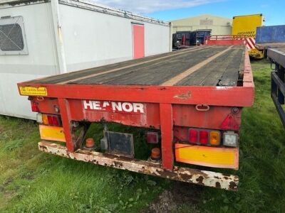 1998 Dennison Triaxle Extendable Flat Trailer - 5