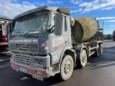 2002 Volvo FM12 340 8x4 Mixer