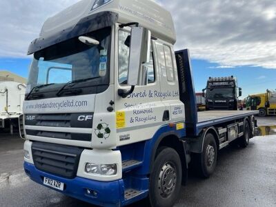 2012 DAF CF460 8x2 Rear Lift + Steer Flat Rigid - 2