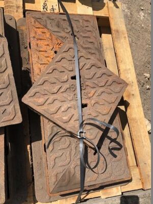 Qty of Cast Iron Grids - 3